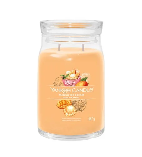 Signature Mango Ice Cream dišeča sveča 567 g