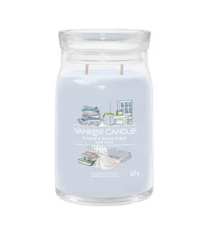 Yankee Candle A Calm & Quiet Place velika dišeča sveča 567 g