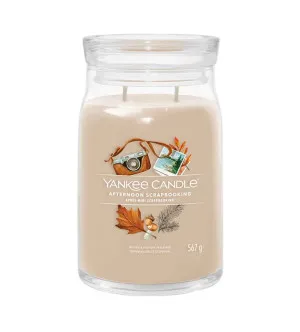 Yankee Candle Afternoon Scrapbooking signature velika sveča 567 g