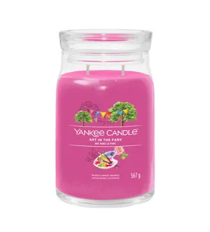 Yankee Candle Art In The Park podpisna sveča velika 567 g
