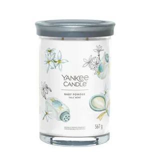 Yankee Candle Baby Powder signature tumbler velikost 567 g