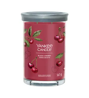 Yankee Candle Black Cherry signature tumbler velikost 567 g
