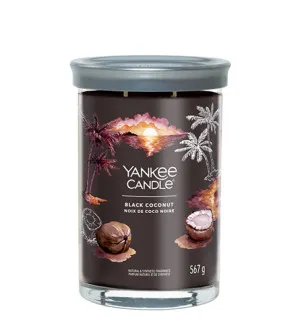 Yankee Candle Black Coconut signature tumbler velikost 567 g