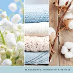 Clean Cotton podpisna sveča srednja 368 g