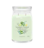 Yankee Candle Cucumber Mint Cooler signature sveča velika 567 g