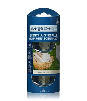 Yankee Candle Electric refill Clean Cotton polnilo 2x18,5 ml