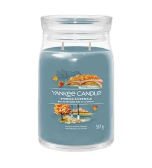 Yankee Candle Evening Riverwalk signature velika sveča 567 g