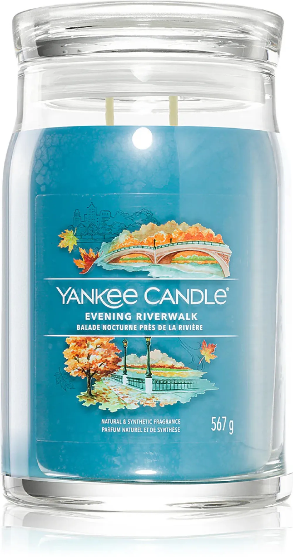 Evening Riverwalk signature velika sveča 567 g