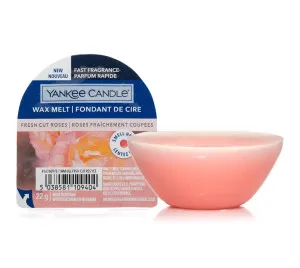 Yankee Candle Fresh Cut Roses dišeči vosek 22 g