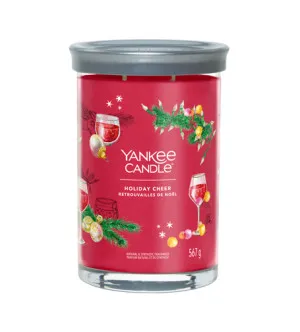 Yankee Candle Holiday Cheer signature tumbler velikost veliki 567 g