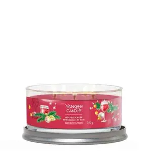 Yankee Candle Holiday Cheer signature tumbler 5 vozlov 340 g