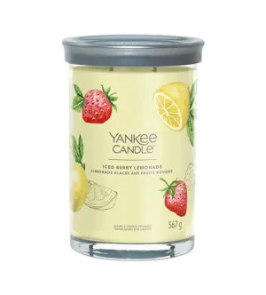 Yankee Candle Iced Berry Lemonade signature tumbler velikost 567 g