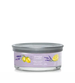 Yankee Candle Lemon Lavender signature tumbler 5 vozlov 340 g
