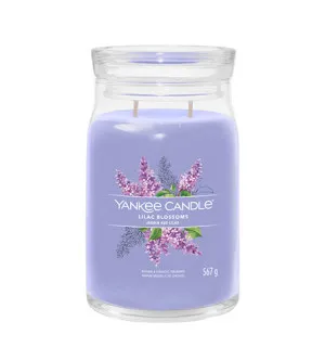 Yankee Candle Lilac Blossoms signature sveča velika 567 g