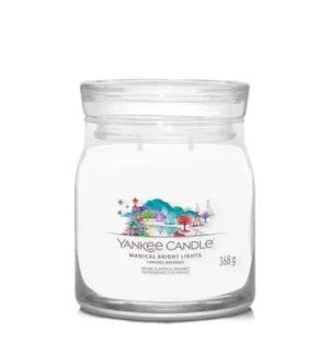 Yankee Candle Magical Bright Lights signature sveča srednja 368 g