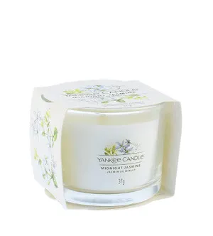 Yankee Candle Midnight Jasmine votivna sveča v steklu 37 g