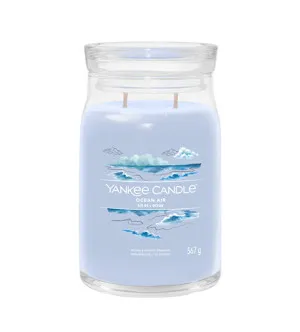 Yankee Candle Ocean Air signature sveča velika 567 g