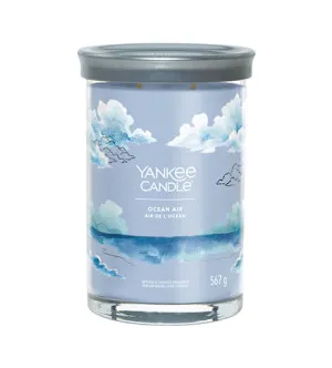 Yankee Candle Ocean Air signature tumbler velikost velika 567 g