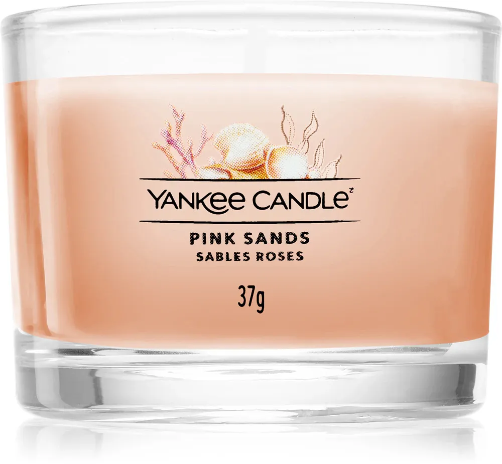 Pink Sands votivna svečka v steklu 37 g