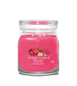 Yankee Candle Signature Red Raspberry dišeča sveča 368 g