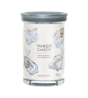 Yankee Candle Soft Blanket signature tumbler velikosti 567 g