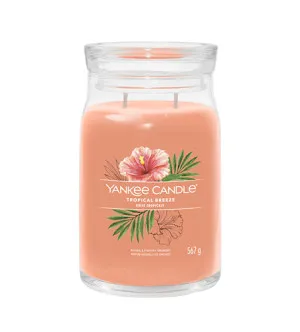 Yankee Candle Tropical Breeze signature velika sveča 567 g