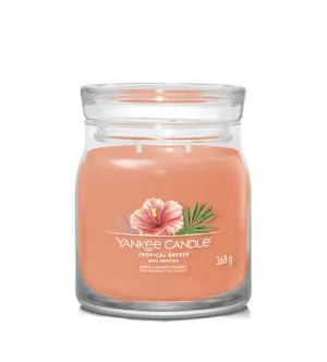 Yankee Candle Tropical Breeze signature sveča srednja 368 g