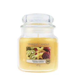Yankee Candle Tropical Starfruit dišeča sveča 411 g