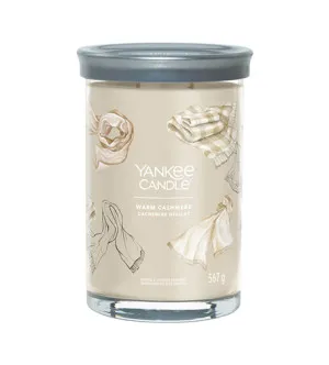 Yankee Candle Warm Cashmere signature tumbler velik velikosti 567 g