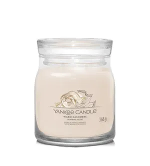 Yankee Candle Warm Cashmere signature sveča srednja 368 g