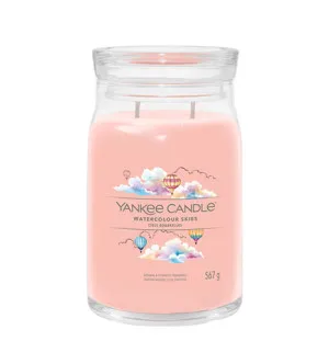 Yankee Candle Watercolour Skies signature velika sveča 567 g