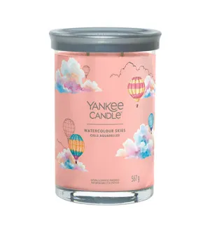 Yankee Candle Watercolour Skies signature tumbler velikost 567 g