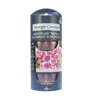 Yankee Candle Wild Orchid rezervna polnitev za dišavo v električno vtičnico 2 kosa