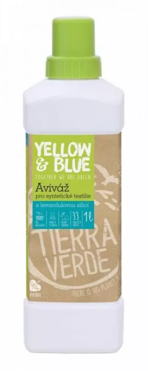 Tierra Verde Mehčalec tkanin s sivko (1 l) - za mehčanje sintetičnega perila