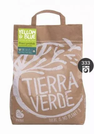 Tierra Verde Pralni prašek za barvno perilo (papirnata vreča 5 kg)