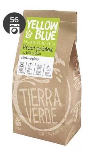 Tierra Verde Prašek za pranje belega perila in plenic iz blaga - INNOVATION (papirnata vrečka 850 g)