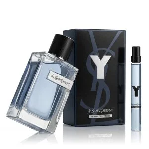 Yves Saint Laurent Y Pour Homme ponovno polnljiv 100 ml + EDP MINI parfumirana voda za moške