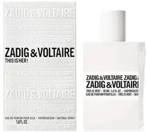 Zadig & Voltaire This is Her! parfumska voda za ženske 50 ml