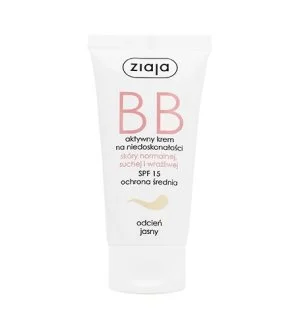 Ziaja BB krema za normalno, suho in občutljivo kožo SPF 15 Light