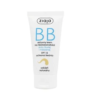 Ziaja BB krema za mastno in mešano kožo SPF 15 Natural