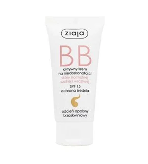 Ziaja BB krema za normalno, suho in občutljivo kožo BB krema za normalno in suho kožo SPF 15 Dark
