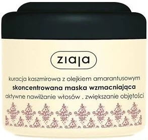Ziaja Koncentrirana krepilna maska za lase s kašmirskimi proteini in amarantovim oljem