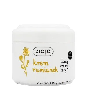 Ziaja Chamomile vlažilna krema za obraz z izvlečkom cveta kamilice