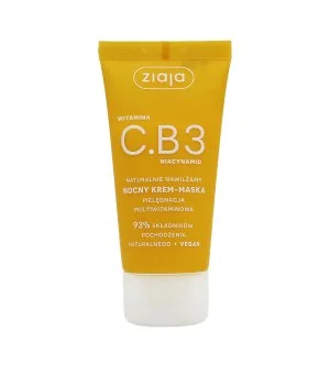 Ziaja Vitamin C.B3 nočna kremna maska