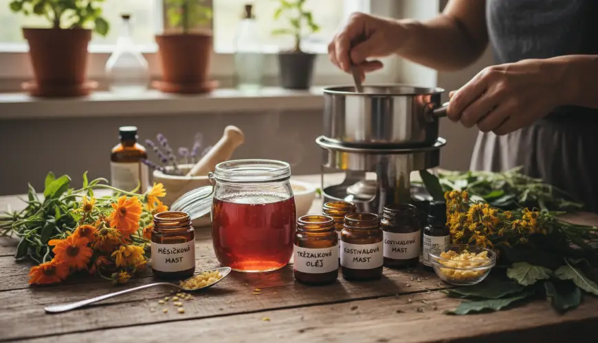 Zeliščna lekarna, ki jo pripravite doma