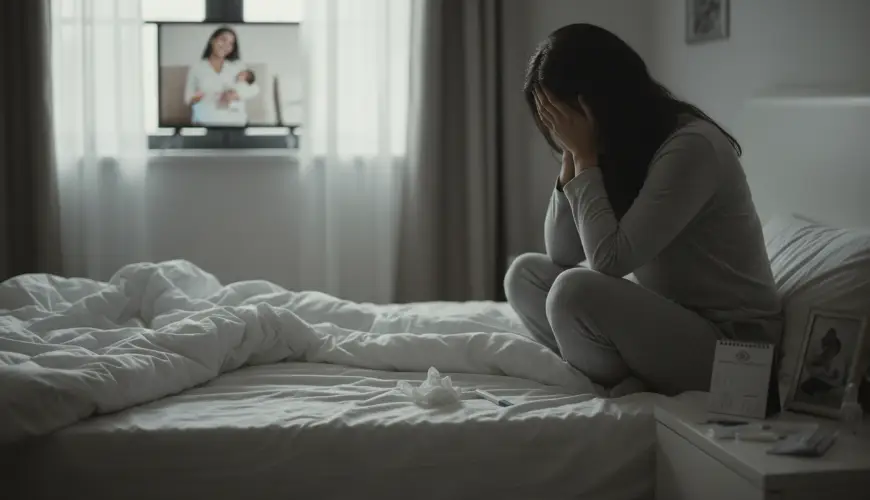 Čakanje na dojenčka, ki ne pride