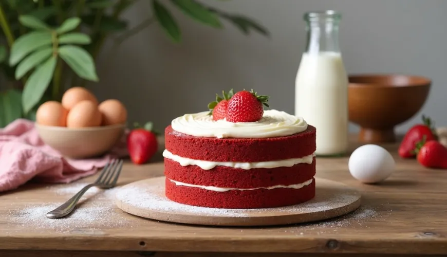 Želite presenetiti? Poskusite originalni recept za red velvet doma