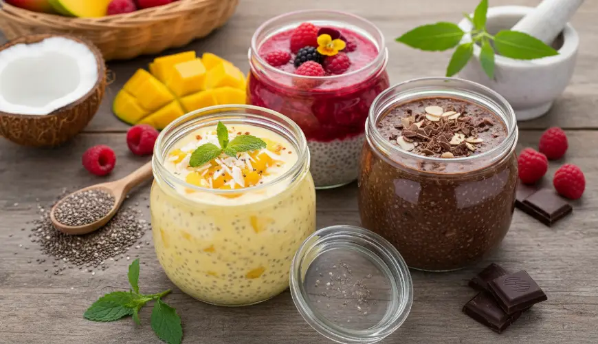 Chia puding kot zdrava zajtrk brez napora