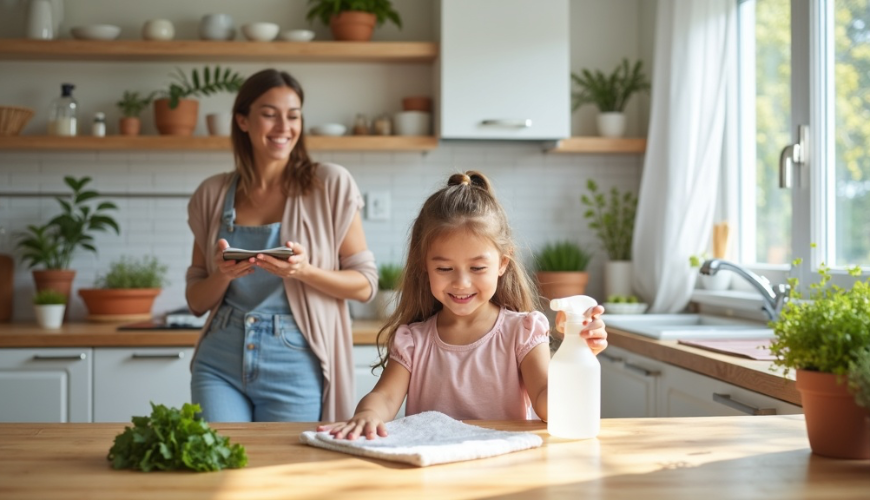Čist dom lahko nastane tudi brez nepotrebne kemije, dovolj je nekaj preprostih navad.