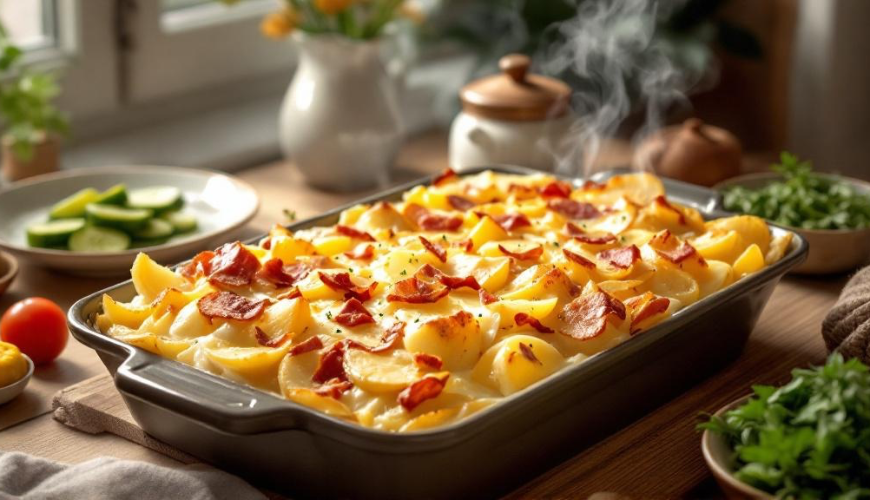 Francoski krompir bo nežen in ne bo suh, če izberete pravo vrsto krompirja in preliv.